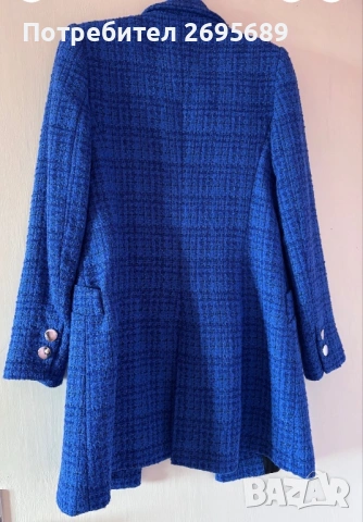 Ново сако тип палто Zara, размер XS, снимка 2 - Сака - 54323218