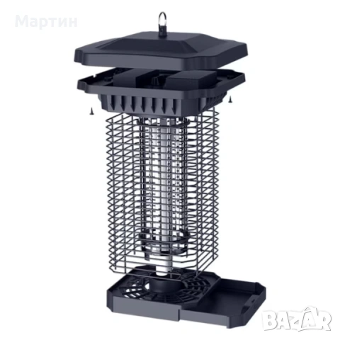 Лампа против насекоми, против комари, устройство за мухи, 360° радиация, 18 W, снимка 2 - Други - 54656007