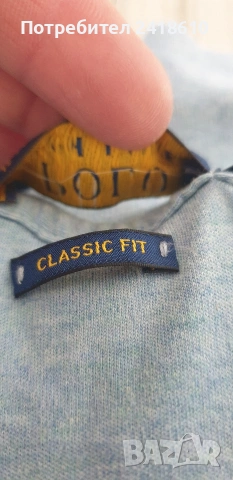 POLO Ralph Lauren Pima Soft Touch Cotton Classic Fit Mens Size S ОРИГИНАЛ! Мъжка Тениска!, снимка 3 - Тениски - 53707505