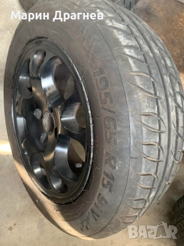 летни гуми 195/65 R15 с алуминиеви джанти 7Jx15 H2 ET35