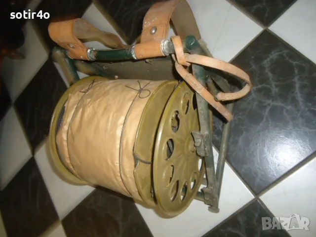  WW2  Макара с телефонен кабел, 1000 метра. 