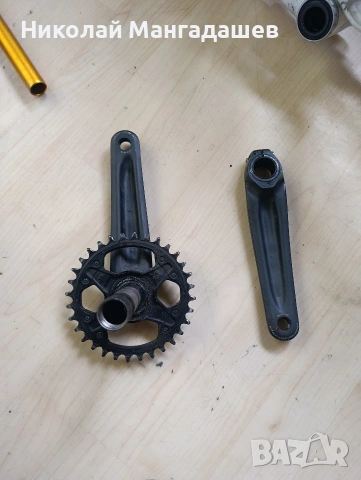 курбели Shimano Deore m6100 32T със защитно фолио, снимка 2 - Велосипеди - 54676095