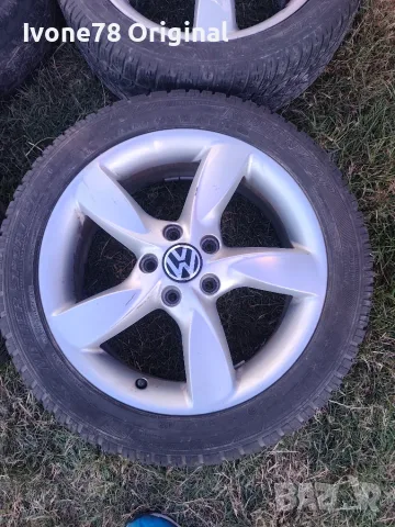 ПРОМОЦИЯ АЛУМИНИЕВИ ДЖАНТИ от AUDI VW 5x112 17 цола.Отлично състояние., снимка 2 - Гуми и джанти - 55587564