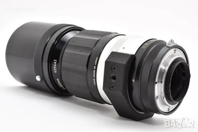 Nikon Nikkor-H Auto 300mm f/4.5 (Non-AI), снимка 6 - Обективи и филтри - 55321622