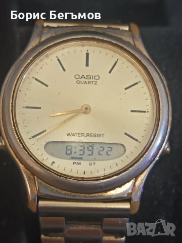 Casio AQ-226 Vintage  745 | Аналогово-цифров часовник, снимка 3 - Мъжки - 55212245