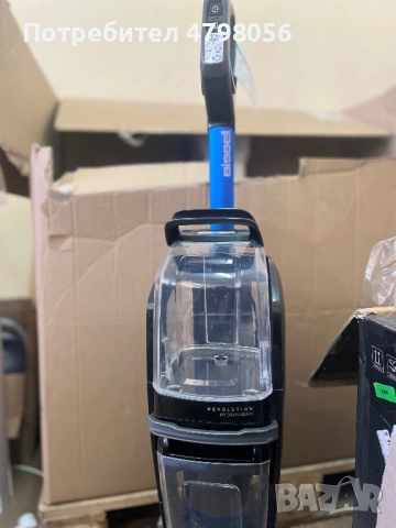 Перяща прахосмукачка с пара Bissell Revolution HydroSteam (3670N) 1300W, снимка 3 - Прахосмукачки - 54503837