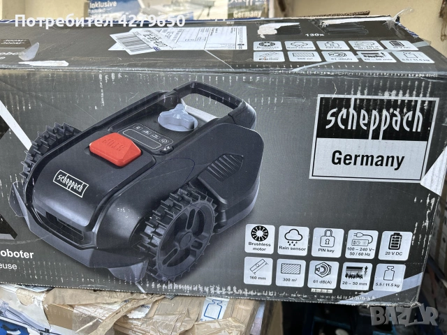 Косачка робот Scheppach , снимка 6 - Градинска техника - 50394685
