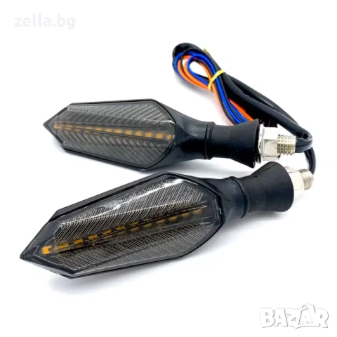 Комплект 2 броя динамични LED мигачи за електрическа тротинетка и скутер 36V-72V, IP67 10347, снимка 15 - Части за велосипеди - 54672451