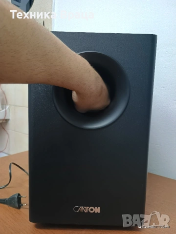 Активен субуфер CANTON Movie 65CX. Перфектен! , снимка 5 - Тонколони - 54198731