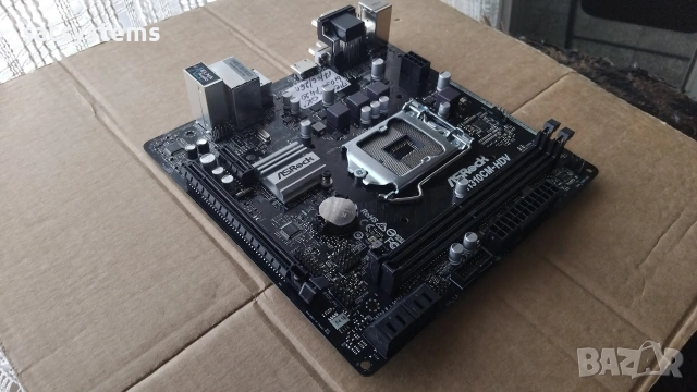 Дънна платка ASRock H310CM-HDV Socket LGA1151, снимка 6 - Дънни платки - 54962226