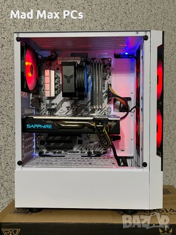 Геймърски компютър Ryzen 7 1700X/ RX 580/ Ram 16GB/ SSD 256GB+1TB, снимка 5 - Геймърски - 54245392