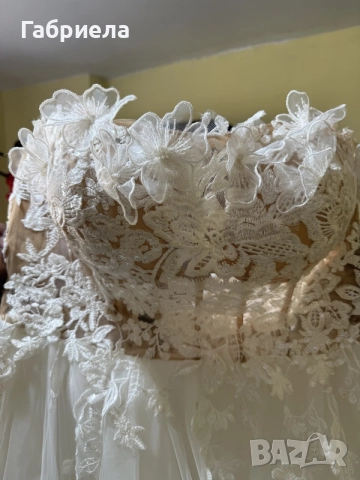 👰 Продавам булчински рокли – втора употреба, снимка 7 - Рокли - 55323872