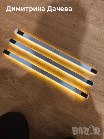 LED лампи 50см 3бр. със сензор за движение - USB-C, Магнитни, снимка 3 - Лед осветление - 54419004