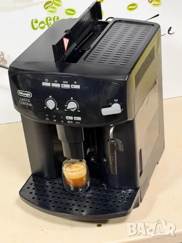 Кафемашина кафе автомат delonghi caffe cortina с гаранция, снимка 2 - Кафемашини - 55325353