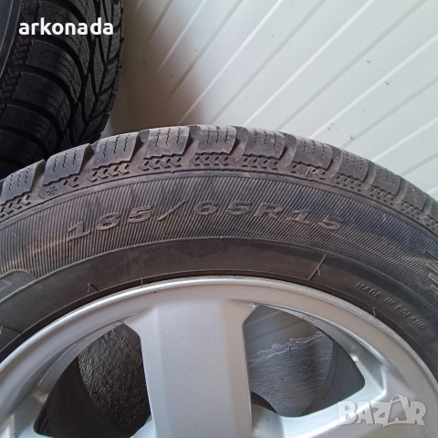 гуми с алуминиеви джанти , снимка 5 - Гуми и джанти - 54678610