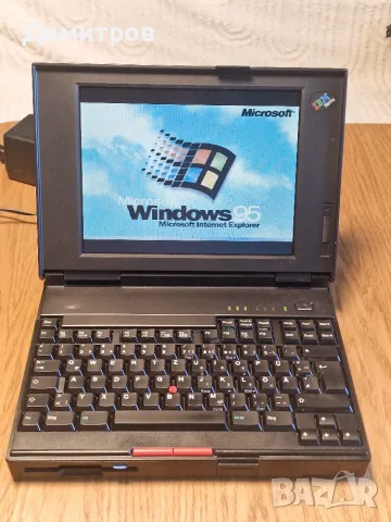 IBM ThinkPad 345C mid 90s 640x480
