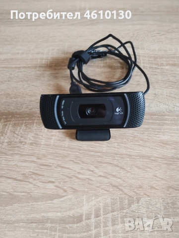 Logitech HD Pro Webcam C910 web камера, снимка 5 - Камери - 55191196