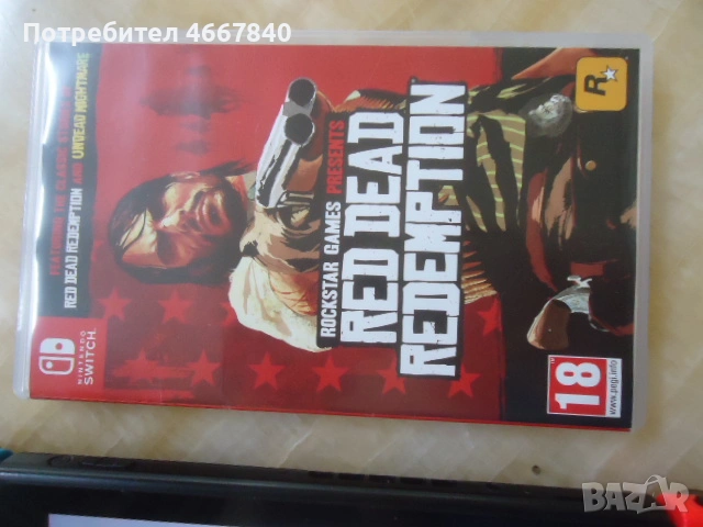 Nintendo Switch +игра Red Dead Redemption, снимка 4 - Nintendo конзоли - 54476828