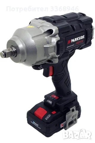 Ударен Гайковерт Parkside Performance 1356nm, снимка 2 - Винтоверти - 55676472
