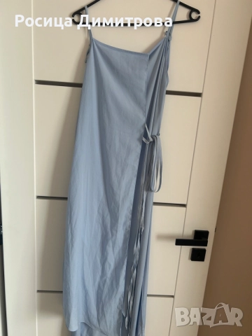 синя рокля Zara 