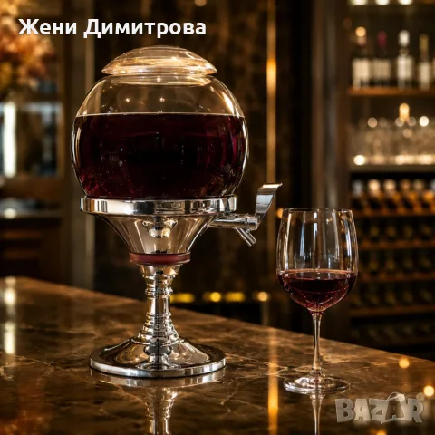 Парти диспенсър за напитки 3.5 л с отделение за лед и дозатор, снимка 3 - Подаръци за мъже - 55546004