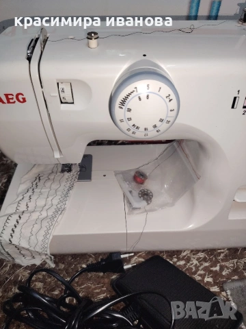 шевна машина AEG, снимка 4 - Шевни машини - 54621503