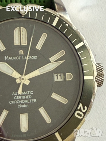 Швейцарски часовник Maurice Lacroix  Chronometer limited  , снимка 18 - Мъжки - 45953862