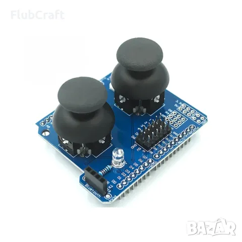 Двуканален модул за джойстик съвместим с Arduino UNO R3