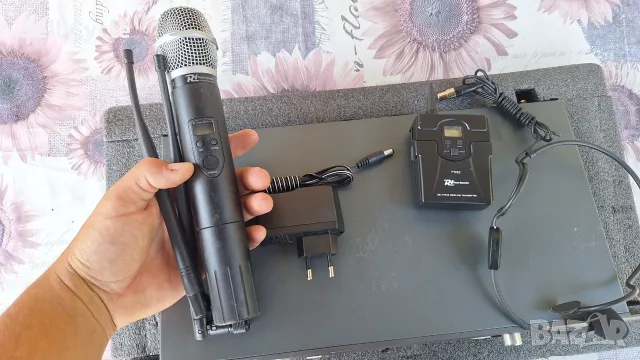 ✅БЕЗЖИЧЕН МИКРОФОНЕН ПРИЕМНИК Power Dynamics PD7200❗, снимка 3 - Микрофони - 55646077