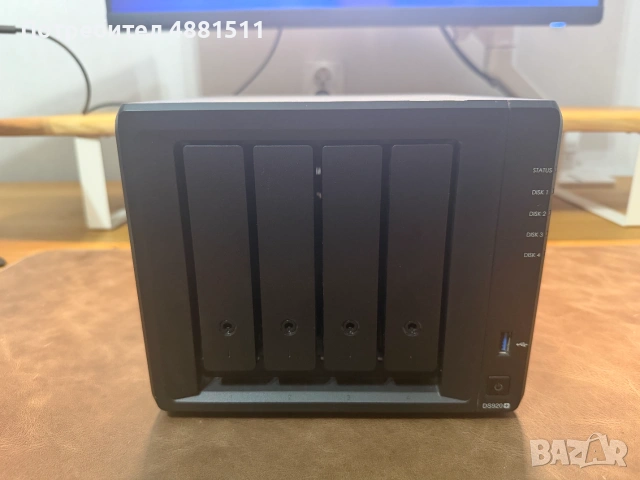 Synology DS920+ NAS + 4× IronWolf 4TB + 2× Samsung 970 EVO Plus 500GB