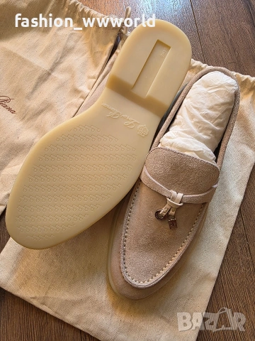 дамски лофери Loro Piana 36 nude реплика, снимка 12 - Дамски ежедневни обувки - 55225945