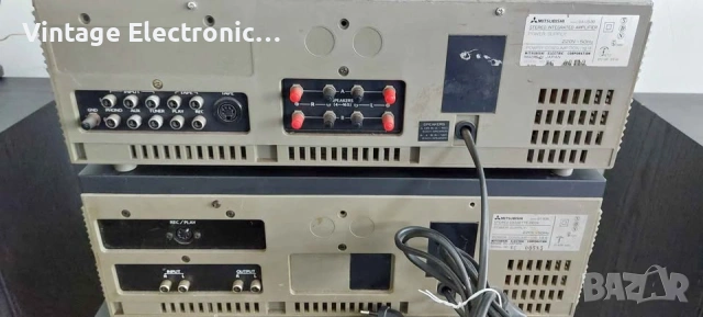 Усилвател Mitsubishi DA-U 530 и дек Mitsubishi DT-530, снимка 5 - Аудиосистеми - 55011395