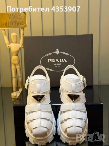 Дамски обувки Prada, снимка 5 - Сандали - 53982509
