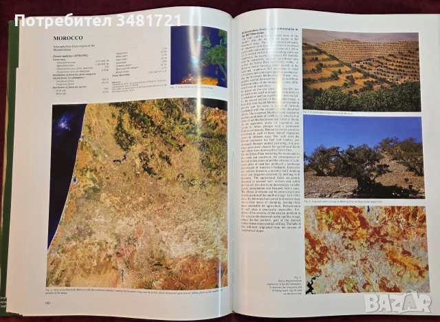 Голям сателитен атлас - горите на Европа / Satellite Remote Sensing Forest Atlas of Europe, снимка 16 - Пътеводители, карти и атласи - 54960099