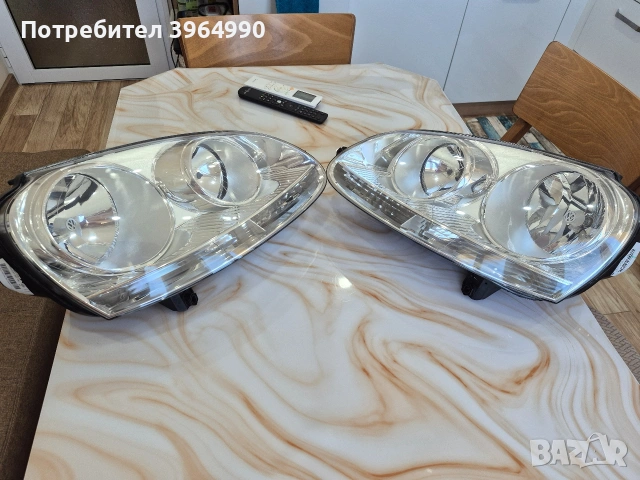Кристални Неразличими от нови Оригинални фарове HELLA за ГОЛФ 5