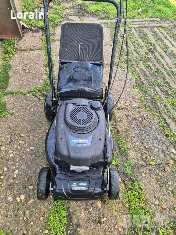 Бензинова косачка" Honda GVV160 OHC"с кош, снимка 5 - Градинска техника - 54091490