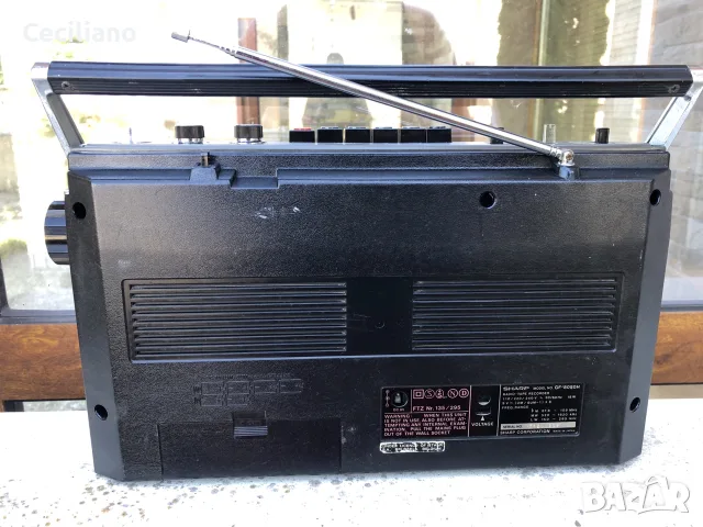 SHARP GF 8080H-оригинален ретро радиокасетофон от края на 70-те! , снимка 8 - Радиокасетофони, транзистори - 55665249