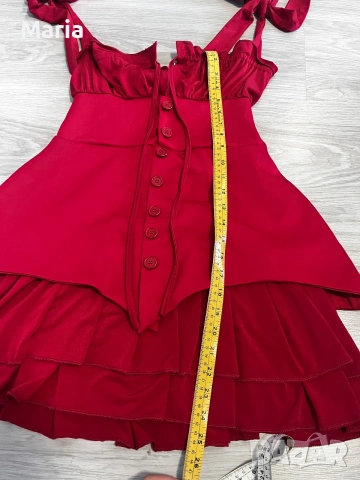 Нова дамска рокля ANGEL FASHION | Размер S | С етикет, снимка 3 - Рокли - 55095272
