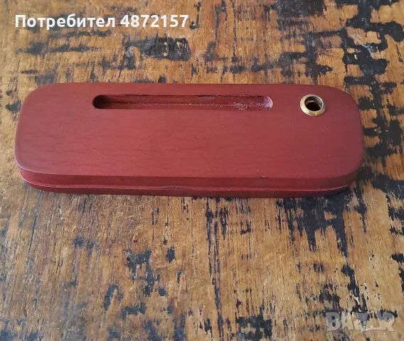 химикалка махагонова в махагонова дървена кутия, снимка 11 - Колекции - 55579287