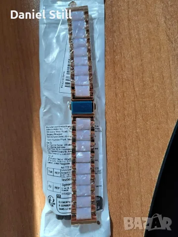 Нова 18 мм керамична каишка за Huawei Watch Samsung Garmin, снимка 4 - Каишки за часовници - 53002824