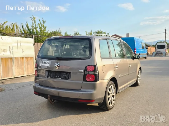VW Touran 1.9TDI 105hp FaceLift Clima-7местен, снимка 4 - Автомобили и джипове - 55627081