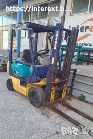 Мотокар Komatsu FG10T-17 (2001) бензинов мотокар, снимка 5 - Индустриална техника - 54556655