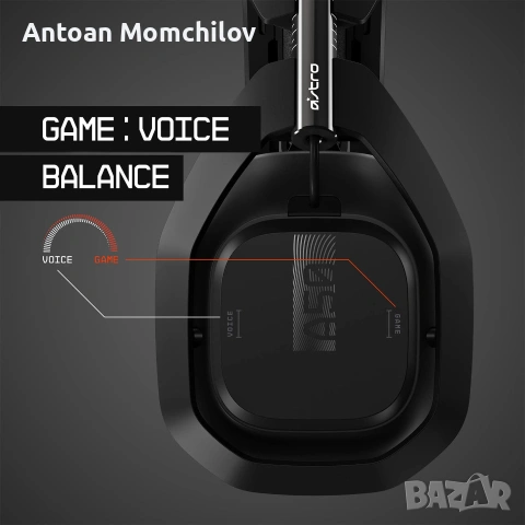Геймърски слушалки ASTRO Gaming A50 Wireless Gen 4, снимка 7 - Bluetooth слушалки - 54964457