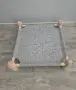 Дървен хамак за кучета и котки 10 кг 49,5 x 49,5 x 15 см, снимка 2
