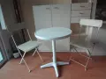 Градински или балконски комплект - маса + 2 стола, снимка 1