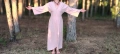 Дълга рокля с кимоно ръкави по авторски дизайн , снимка 8