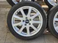 5х100 16 Джанти VW Golf 4 Skoda Fabia Subaru 5x100 ЕТ 40, J 7, с втулка, снимка 4