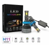 Комплект LED крушки HB4, HB3, H1 или H8 / H9 / H11 12V-24V - 60W, 6500LM, 6000K, CANBUS без грешки, снимка 7