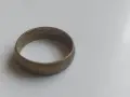 Стара Халка от Месинг с гравюра отвътре, снимка 2