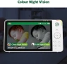Нов Бебефон LeapFrog LF3927HD 7" HD монитор с цветно нощно виждане app, снимка 4